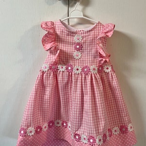 Ruffle Baby Dress PDF Sewing Pattern - Etsy