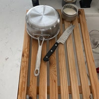 Dish Drying Tray , Cedar Slats Drying Rack - Etsy Canada