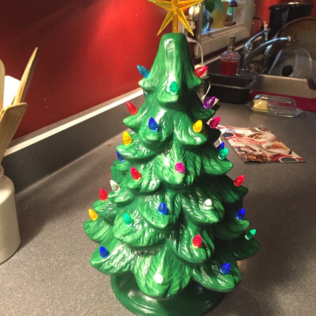 DIY Ceramic Christmas Tree Kit Holiday Craft Kids Projects Etsy