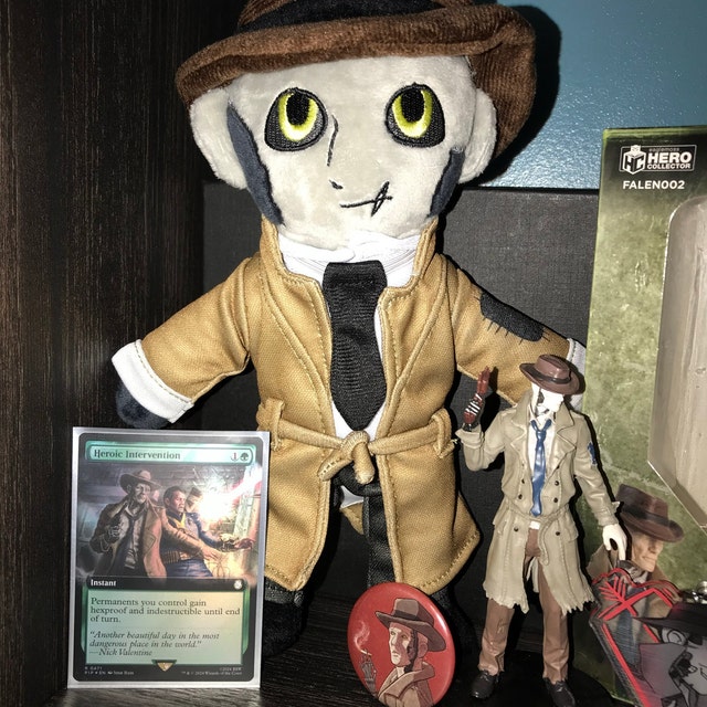 非公式ニック・バレンタイン FO4 ぬいぐるみ - Etsy 日本
