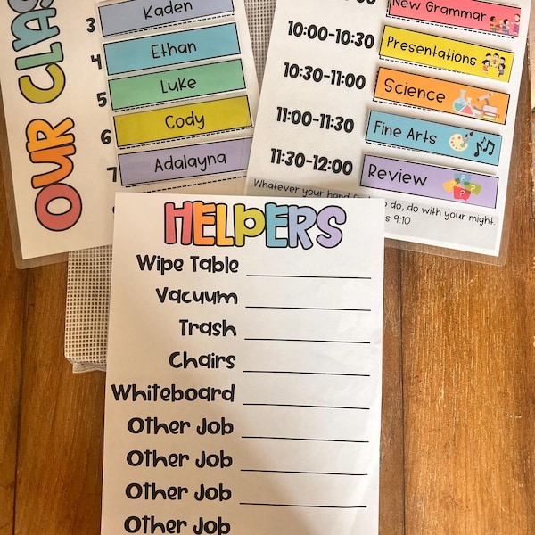 Latin Noun Whiteboard Chart for Classical Conversations Cycle 1 - Etsy