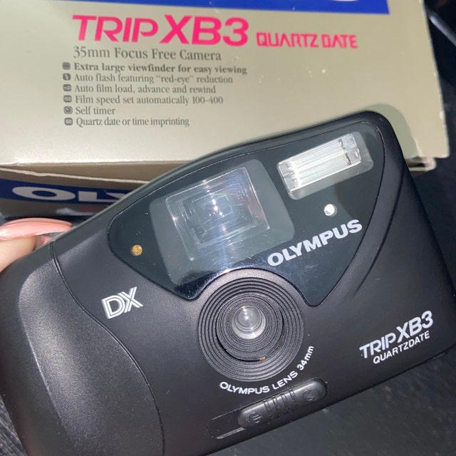 Vintage Olympus Trip XB3 Big Finder 35mm Point and Click Film