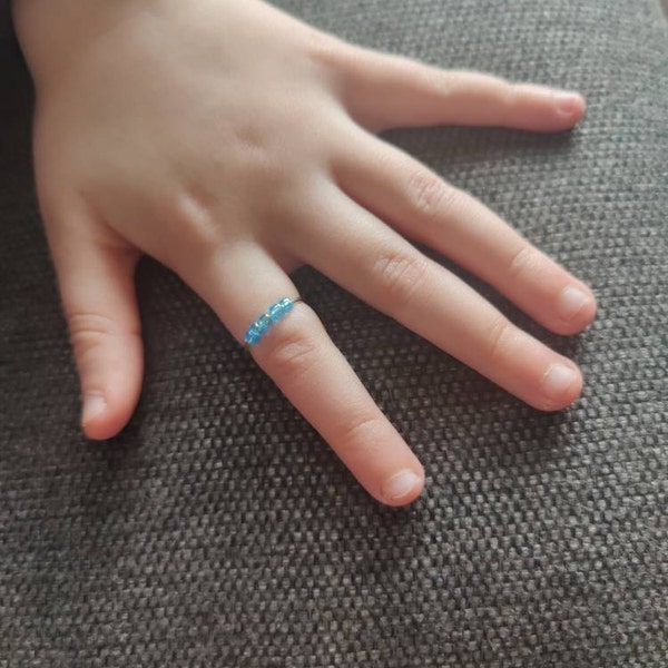 Fidget Ring Set of 3, Adjustable Rings for Women, 5 Beads - Etsy
