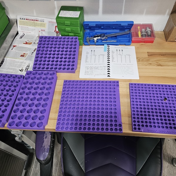 Jumbo Rifle Reloading Tray 100 Count - Master - Etsy