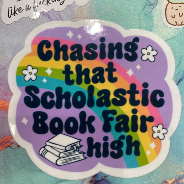 Chasing That Scholastic Book Fair High, Nostalgia Stickers for Kindle ...