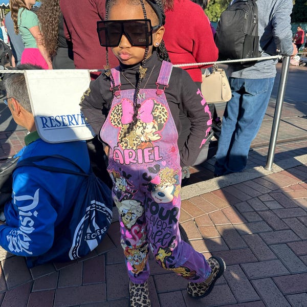 Andie Animal Print Overalls