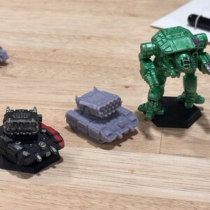 Templar Mini TLR1-O Mech MWO Miniature Compatible With Battletech - Foto 9