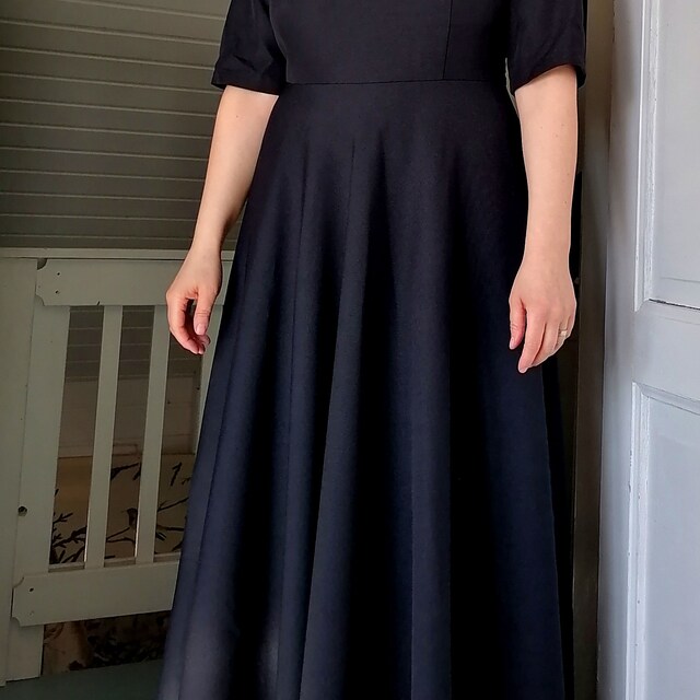 black bride dresses Black Bodycon Dress Short Sleeve Maxi main image 0