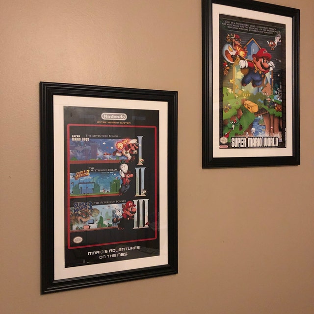 2 Etsy 1 & Poster Mario - 3