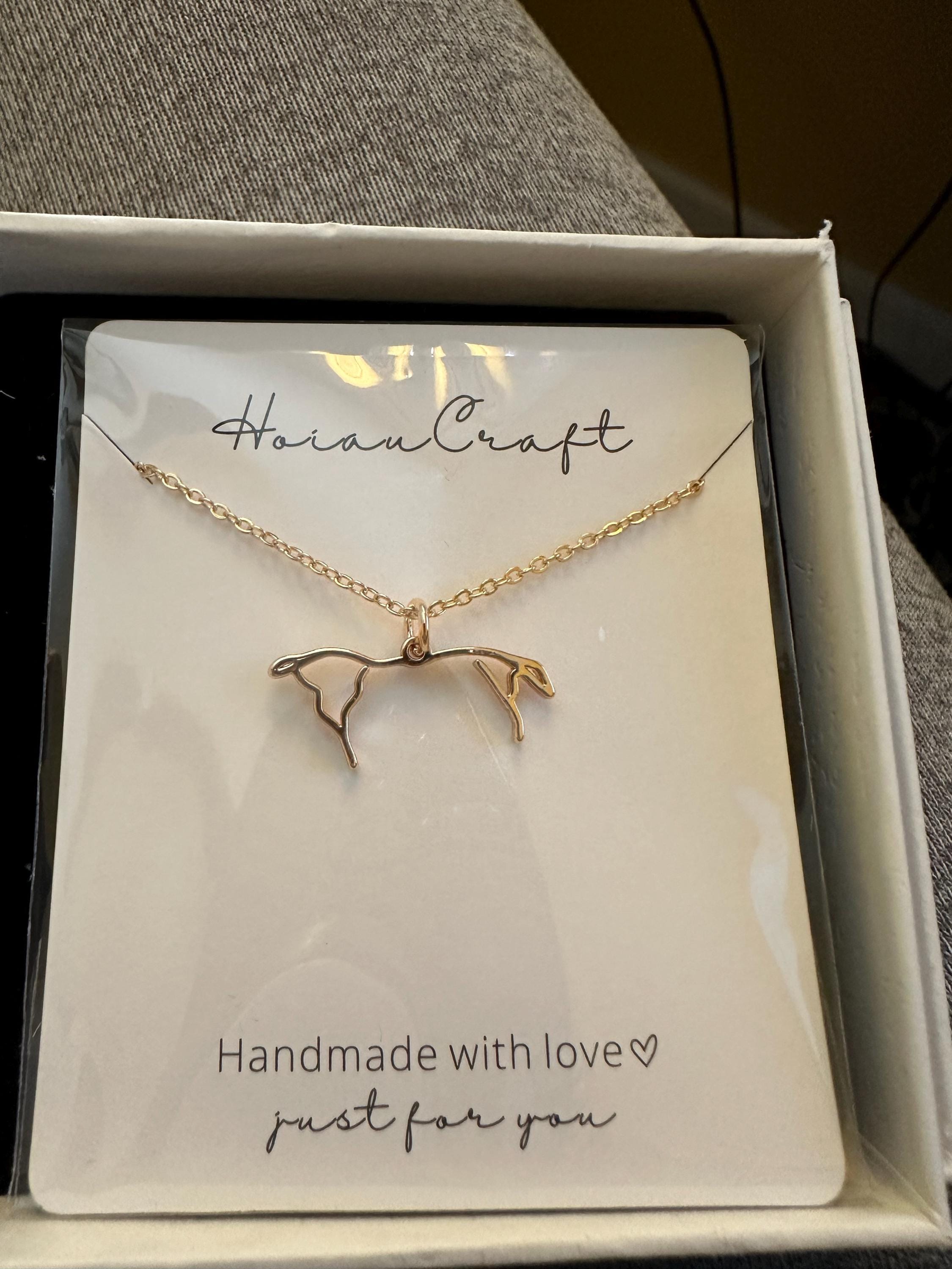 Custom Dog Ears Outline Necklace - Personalized Pet Jewelry - Animal Silhouette Pendant- Unique Dog Lover Gift - Memorial Pet Portrait Gift