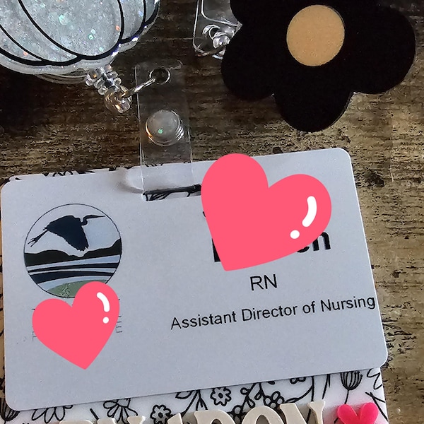 Medical Assistant Badge Health Aide Student Nurse Badge Backer for ...