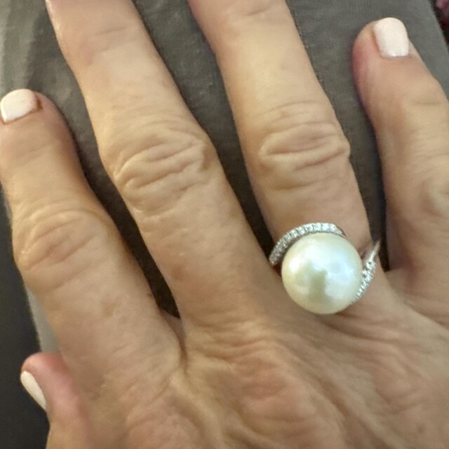 [COLD FRAME] ☆ / NATURA BIANCO PEARL RING NATURA BIANCO PEARL RING