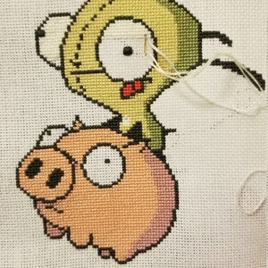 sick sad world cross stitch pattern