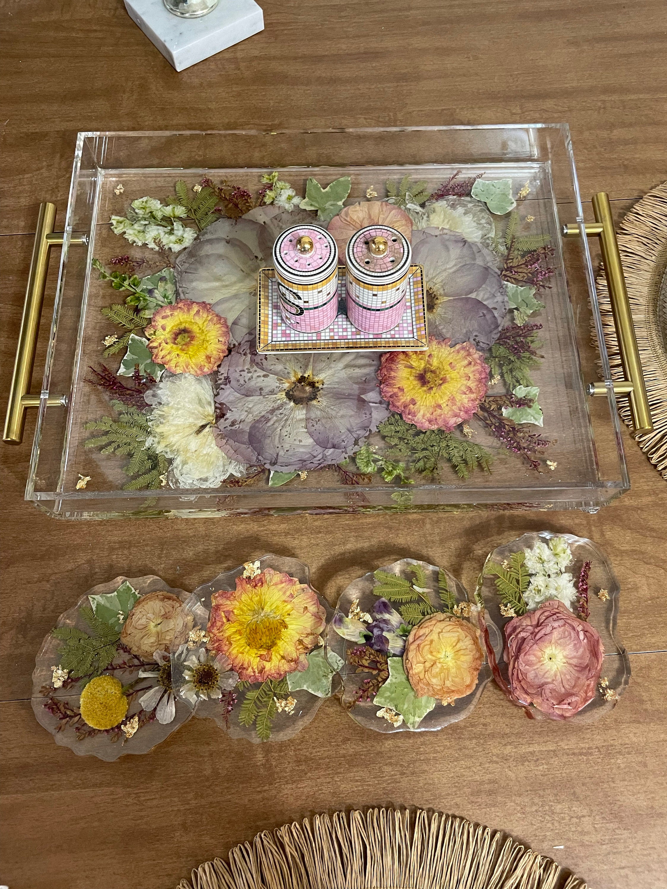 Preserved flowers from Brooklyn's etsy review