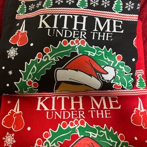 Ugly Christmas Sweater Mike Tyson Kith Me Under the Mithletoe