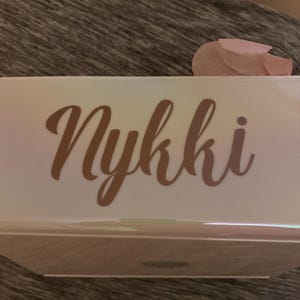 Kim added a photo of their purchase