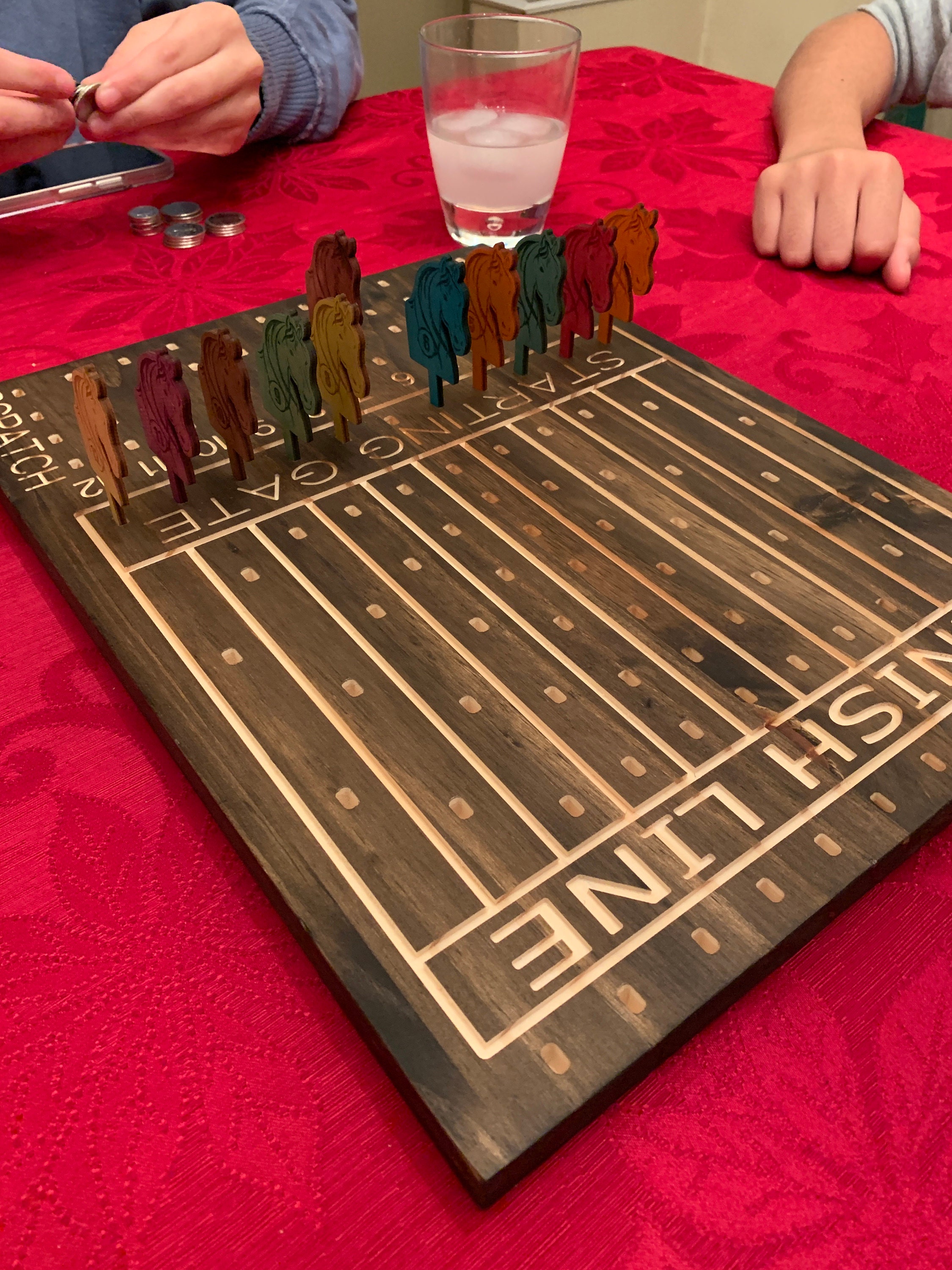 Horse Race Board Game | Dice and Card Game | Multiple Player Game | Family Game Night Fun