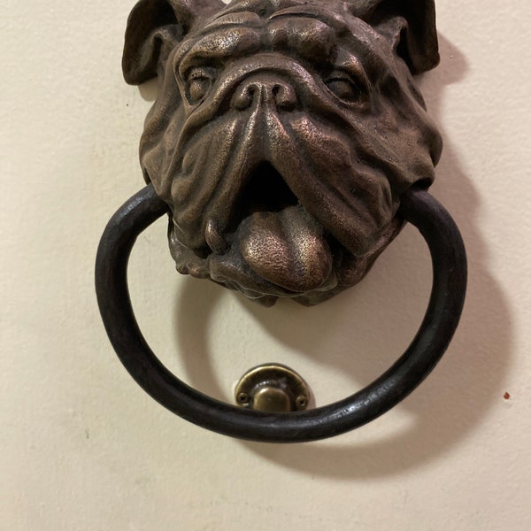 Solid Brass Replacement Door Knocker Hitter Striker Plate Polished