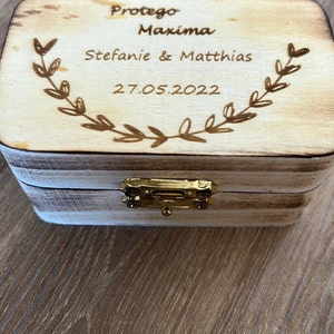 Memory Box Personalized With Engraving Motif Text for - Etsy