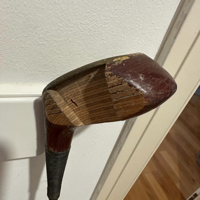 ベルント・ペーターセン Worts Mobel DK ローズウッド 1950年代 Vintage Wooden Golf Club – Authentic 1950s/60s Driver