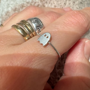 Customer photo, Ghost Stacking Ring