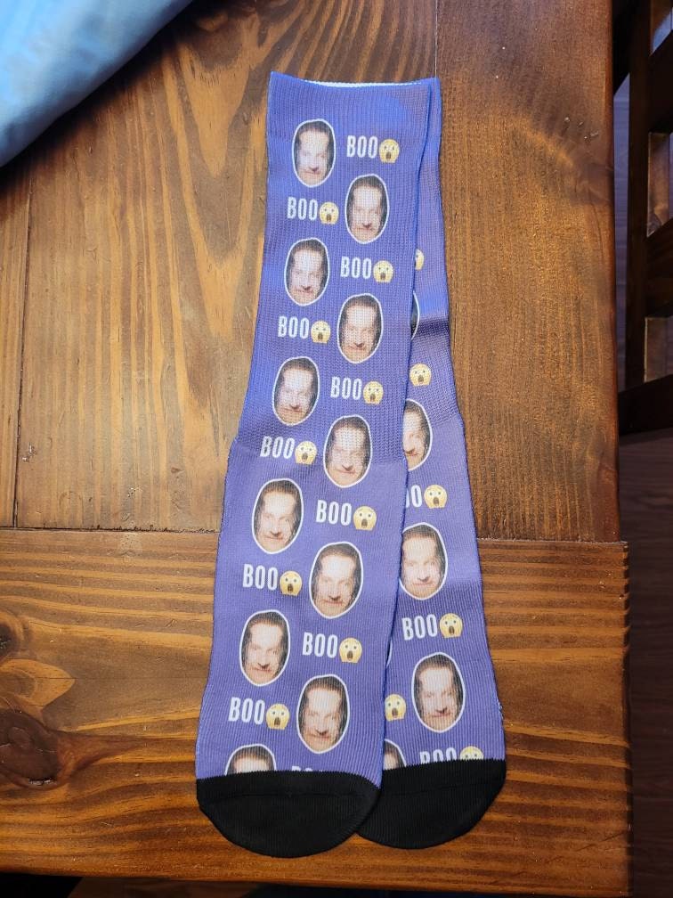Custom Face Socks, Personalized Photo Socks, Personalized Gift, Father&#39;s Day Gift, Groomsmen Socks, Funny Picture Socks, Face On Socks