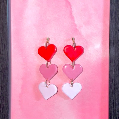 CLAY CUTTERS Heart Valentines Cutter// PLA Filament, Valentines Day ...