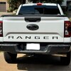 2017-2020 Ford Raptor Rear Emblem Overlay Vinyl Decal - Colored Chrome ...