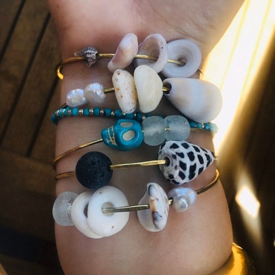 Moonrise Shell Necklace nickel Size, Gold Fill Necklace, Sunrise Shell ...