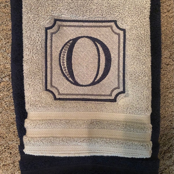 Two-color Block Monogram Embroidery: 3, 3.5 & 4 Inch Sizes #534 DAX - Etsy