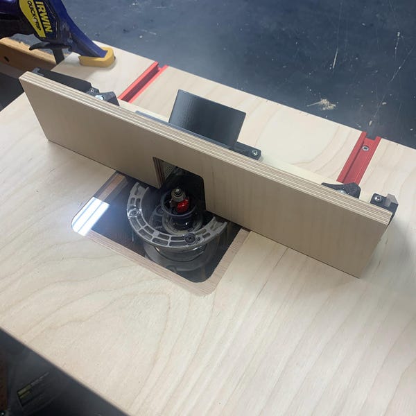 Hercules Large Router Base Plate Compact Router Table and Fence System With Plate - for Ryobi Dewalt ...