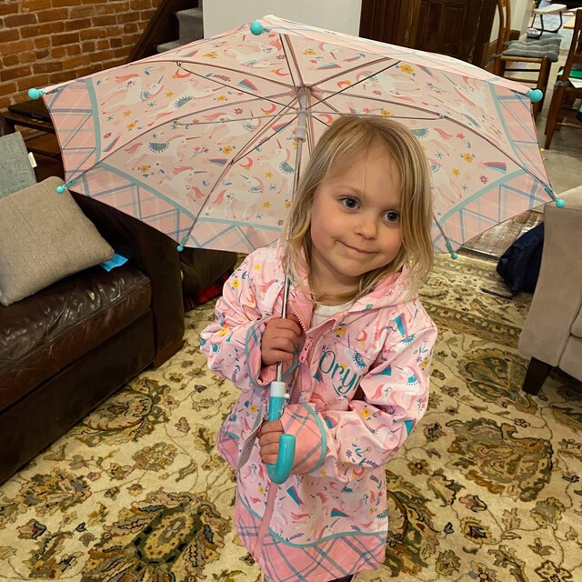 Manteau De Pluie Pour Enfants Garçons Et Filles Avec Bandes