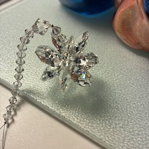 スワロフスキークリスタルサンキャッチャー 特大 20mm 極上クリア