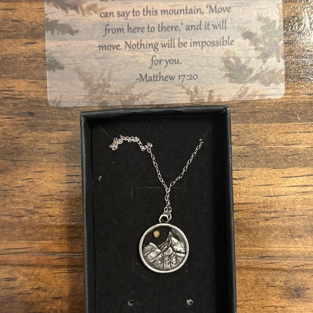 Collana Cristiana Con Ciondolo Seme Di Fede E Croce – Ispirata A Matteo 17:20 – Regolabile In Acciaio Inox E Ottone - 4