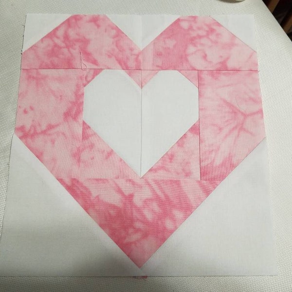 Heart Quilt Pattern | Falling in Love Quilt Pattern PDF | the Pattern ...