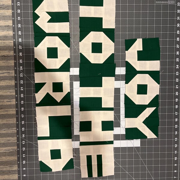 All Well Patchwork Alphabet Printable Zine Digital File - Etsy