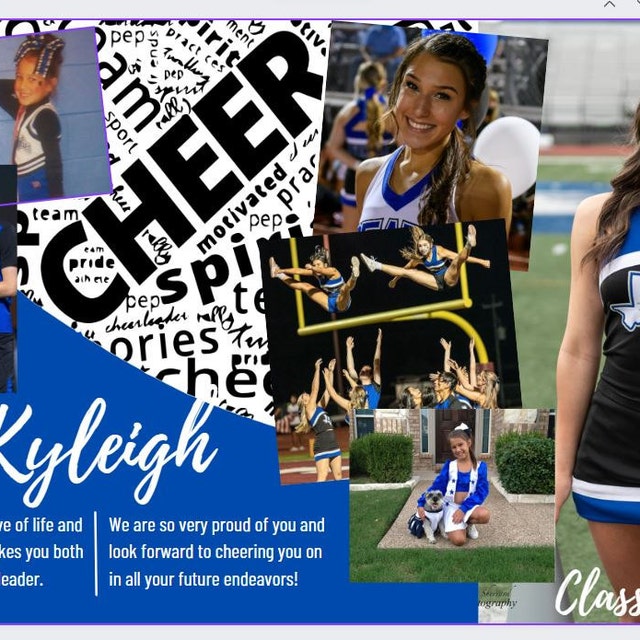 Cheer Yearbook Sports Program Ad Template Full Page Cheer -  Portugal