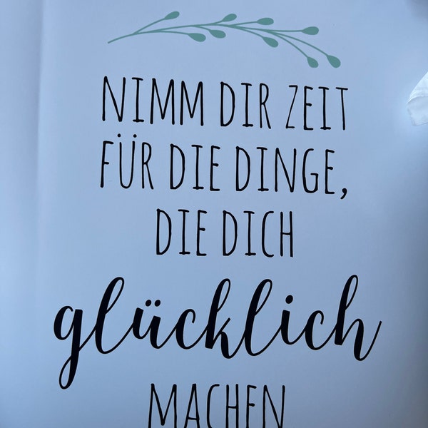MEER GEHT IMMER Kunstdruck Poster Bild Anker Typografie Spruch maritim