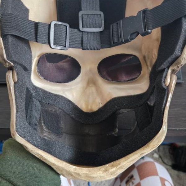 Human Skull Mask Full Face With Realistic Teeth and Bone Shape - Etsy