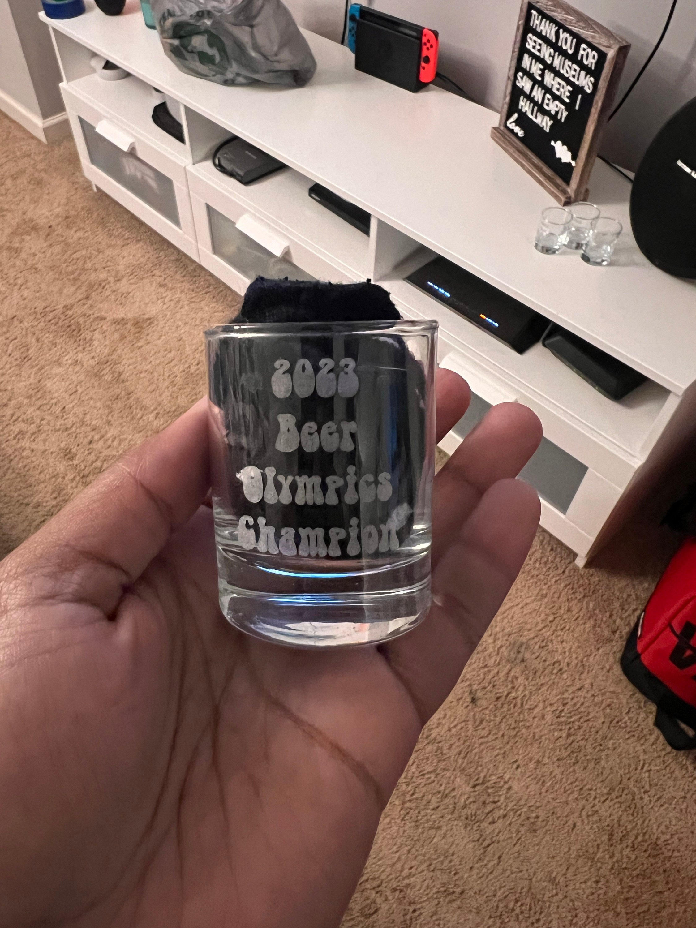 Engraved Shot Glass Personalised Shot Glasses Novelty Gift Idea for Birthday Weddings Best Man Groomsman Gift