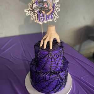3D Printed Thing Hand Cake Topper - Gadgets And Threads