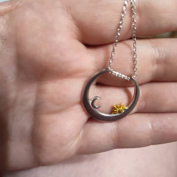 Ring Keeper Necklace-Moon main image 1