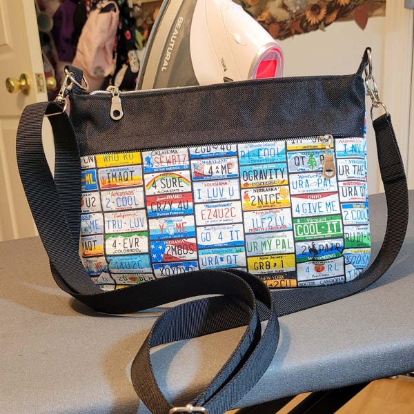 Starburn Crossbody Bag Sewing Pattern With Integrated Wallet (PDF ...