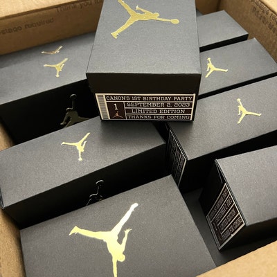 Jordan Shoe Favor / Gift Box - Etsy