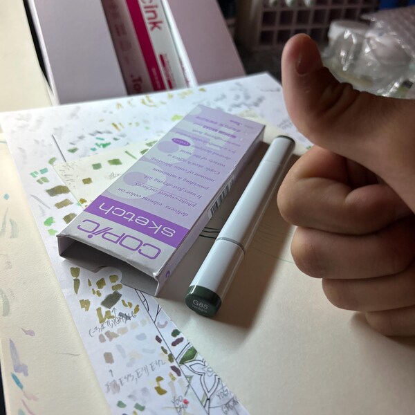 uni | POSCA PC-5M paint marker, White | 27054002