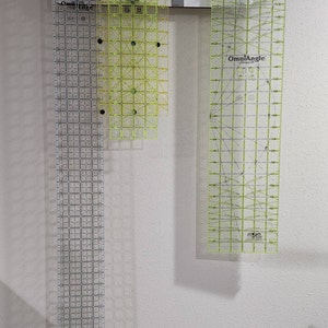 Spot-on Ruler Rack: Efficient Storage of Large Quilt Rulers and Mats in ...
