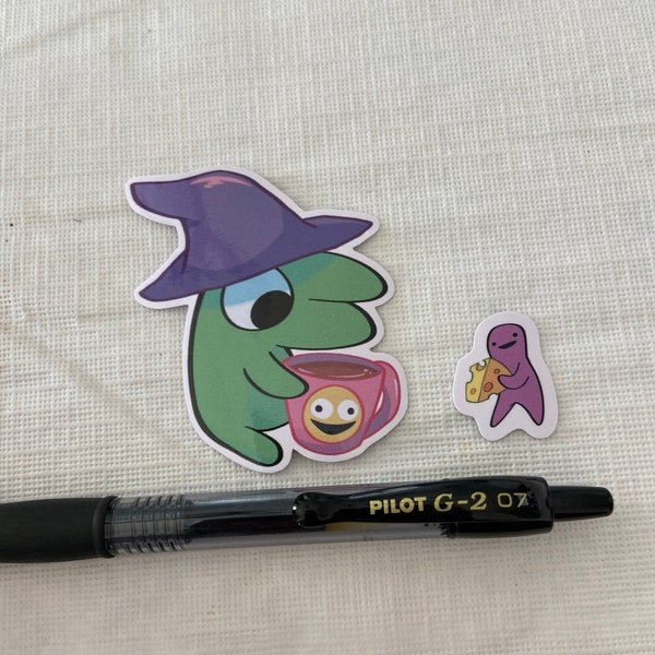 Smiling Friends Glep Sticker - Die Cut Vinyl Sticker 2.5