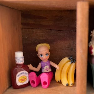 1/24 Miniatura Casa Delle Bambole Diorama Kit Fai Da Te Ristorante Barbecue - Foto 4