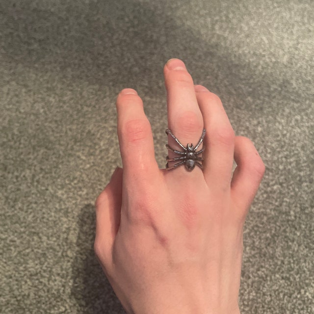 Spider Ring,stainless Steel Spider Ring , Gothic Jewelry Spider Ring,stainless Steel Spider Ring , Gothic Jewelry