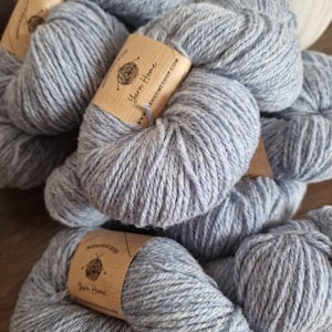 White Weaving Wool Threads 100 G. Yarn for Dyeing Lithuania Wool Yarn ...